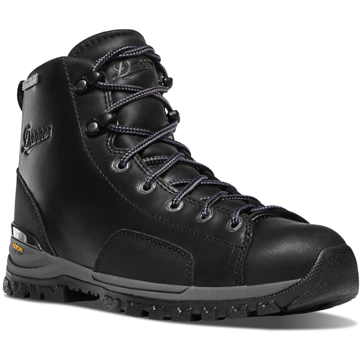 Botas De Trabajo Danner Mujer Mexico - Stronghold Composite Toe Negros - QHKCD9061